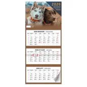 Kalendarze - Kalendarz 2026 dwumiesięczny lux - miniaturka - grafika 1