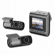 Wideorejestratory - SJCAM M60S Kamera samochodowa 4K kamera Przód+Tył+Wnętrze - miniaturka - grafika 1