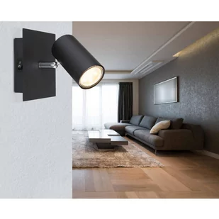 Globo Lighting Lampa reflektor spot ROBBY 57910-1B Globo 57910-1B - Lampy pozostałe - miniaturka - grafika 1