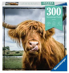 Puzzle Moment 300 Szkocka krowa - Puzzle - miniaturka - grafika 1