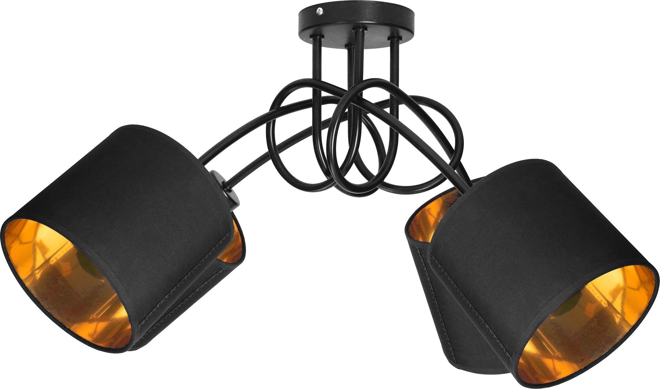 Lampa sufitowa Orno VIGO lampa wisząca, moc max. 4x60W, E27, czarna