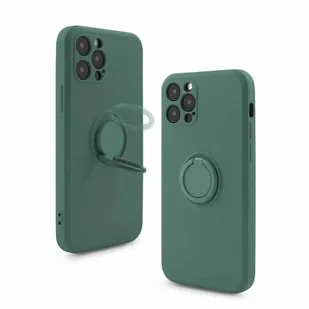 Etui SAMSUNG GALAXY A52 / A52S / A53 5G Silicone Ring zielone - Etui i futerały do telefonów - miniaturka - grafika 2