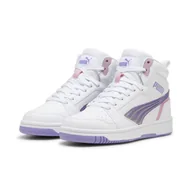 Buty dla dziewczynek - Puma Buty Rebound V6 Mid Bouncy Sky Jr 39872501 - miniaturka - grafika 1