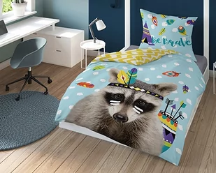 Bawełniana pościel dla dzieci 160x200 Szop - Pościel dla dzieci - miniaturka - grafika 1
