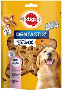 Pedigree PEDIGREE Dentastix Chewy ChunX Maxi 68g dentystyczne przysmaki dla dorosłego psa ras średnich i dużych 46556-uniw - Przysmaki dla psów - miniaturka - grafika 1