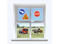 Urodziny dziecka - Dekoracja na okno Budowa - miniaturka - grafika 1