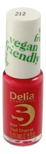 Delia Cosmetics Cosmetics Vegan Friendly Emalia do paznokci Size S 212 Coraline 5ml - Lakiery do paznokci - miniaturka - grafika 1