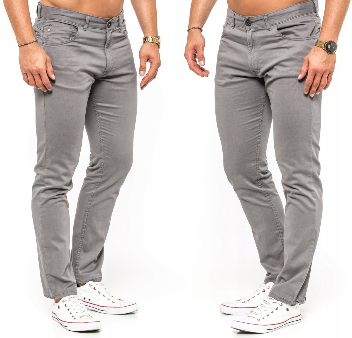 SPODNIE MĘSKIE STANLEY JEANS 400/213 - 114cm/L32