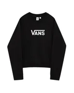 Bluzy damskie - Bluza Damska WM Flying V FT Boxy Czarna VANS VN0A47THBLK1 L - miniaturka - grafika 1