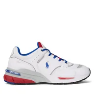 Sneakersy męskie - Sneakersy Polo Ralph Lauren 809944589002 Biały - miniaturka - grafika 1