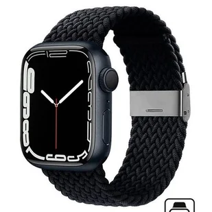 Crong Pasek pleciony Crong Wave Band do Watch 38/40/41 mm grafitowy CRG-40WAV-CRL - Akcesoria do smartwatchy - miniaturka - grafika 1