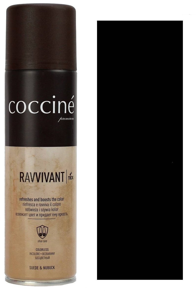Renowator Do Zamszu I Nubuku Ravvivant Coccine 250 Ml Czarny 02