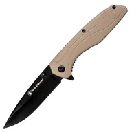 Noże - Noz składany Smith&Wesson Drop-Point FDE Nylon - miniaturka - grafika 1