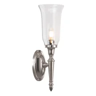 Lampy ścienne - Elstead Lighting Bathroom Dryden2 Polished Nickel BATH/DRYDEN2 PN Elstead kinkiet łazienkowy IP44 nowoczesny BATH/DRYDEN2 PN) - miniaturka - grafika 1