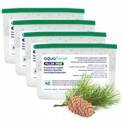 Domowe osuszacze powietrza - 4x pochłaniacz wilgoci osuszacz na pleśń wilgoć sosnowy 400 ml AquaFloow - miniaturka - grafika 1