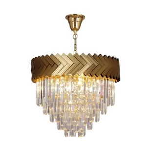 Lyon lampa wisząca 9xE14 złota 23910/9 - Lampy sufitowe - miniaturka - grafika 1