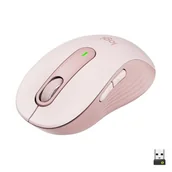 Myszki - Logitech Signature M650 Różowy - miniaturka - grafika 1