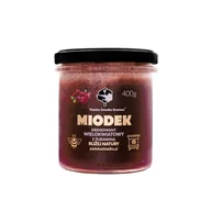 Miód - Miodek z żurawiną 400g Pasieka Dziadka Brunona - miniaturka - grafika 1
