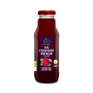 Bio BioNaturo Sok z kiszonych buraków 100% BIOnaturo 300ml - Soki i napoje niegazowane - miniaturka - grafika 1