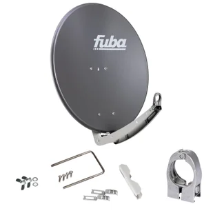 Fuba DAA 650 A satelity aluminiowa antena paraboliczna (36,70 DB, duże 65 cm) 8024427009684 - Anteny satelitarne - miniaturka - grafika 1