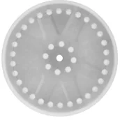 Akcesoria i części AGD - Tłok silikonowy do nadziewarki pionowej BROWIN 2,5kg 311019 - miniaturka - grafika 1