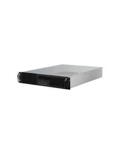 SilverStone RM23-502 Obudowa serwerowa do montażu w szafie serwerowej, ATX, USB 30 - 2U - czarna - Obudowy serwerowe - miniaturka - grafika 1