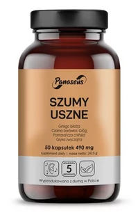 Panaseus Szumy Uszne (50 kaps.) - Suplementy naturalne - miniaturka - grafika 1