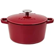 Garnki - Garnek GERLACH Natur Iron 21 cm Czerwony - miniaturka - grafika 1