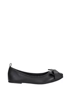 Baleriny - Wojas Skórzane baleriny w kolorze czarnym - miniaturka - grafika 1