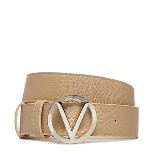 Pasek Damski Valentino Hampton VCS7VQ03SAF Beżowy - Paski - miniaturka - grafika 1