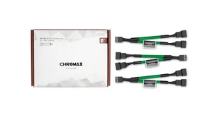 Noctua Noctua NA-SYC1.green rozgałeziacz Y dla 4-Pin PWM 3 szt - Kable komputerowe i do monitorów - miniaturka - grafika 1