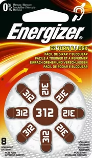 Energizer Bateria słuchowa 312, 8szt. EN-349245 - Baterie i akcesoria - miniaturka - grafika 3