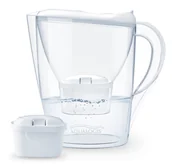 Dzbanki filtrujące - Dzbanek Filtrujący Aqualogis Harmony 2.6 (Biały) + 1 Wkład Pure+ - miniaturka - grafika 1