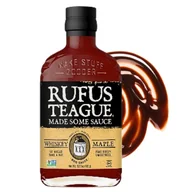 Majonezy i dressingi - GĘSTY SOS DO BARBECUE Marynata do mięs GLAZURA Whiskey Maple BBQ Sauce 454g - miniaturka - grafika 1