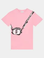 Sukienki i spódniczki dla dziewczynek - Marc Jacobs Sukienka codzienna W60072 S Różowy Regular Fit - miniaturka - grafika 1