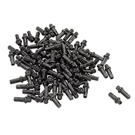 Części rowerowe - DT Swiss 2,0 mm x 15 mm Prolock Pro Head Squorx mosiężne sutki czarne (opakowanie 100 szt.) - miniaturka - grafika 1