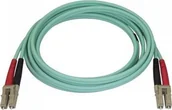 Kable komputerowe i do monitorów - StarTech Cable StarTech LWL LC Duplex OM4 2m M/M Aqua - miniaturka - grafika 1