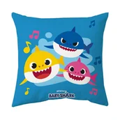 Kołdry i poduszki dla dzieci - Poduszka Baby Shark 303, 40 x 40 cm - miniaturka - grafika 1