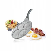 Patelnie - PATELNIA DO racuchów jajek placuszków 26cm GRANITE - miniaturka - grafika 1