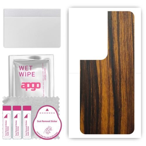 folia naklejka skórka strukturalna na TYŁ do Honor X7b 5G - Drewno Tygrysie - apgo SKINS