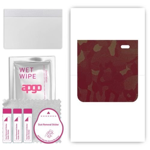 folia naklejka skórka strukturalna na TYŁ do Honor Magic V Flip - Moro Camo Bordowy - apgo SKINS