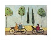 Plakaty - Plakat, Sam Toft Ludzie na rowerach, 50x40 cm - miniaturka - grafika 1