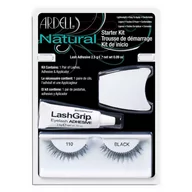 Sztuczne rzęsy i akcesoria - Ardell Rzęsy i akcesoria Natural 110 1 para sztucznych rzęs Black + Lash Adhesive klej do rzęs 2,5g + Lash Applicator aplikator do rzęs - miniaturka - grafika 1