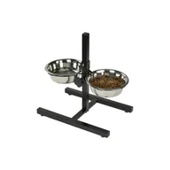 Miski dla psów - AniOne Stojak na dwie miski ze stali szlachetnej 2x700 ml - miniaturka - grafika 1