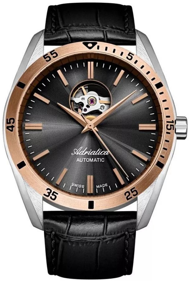 Zegarek męski Adriatica A8202.R216AO czarny