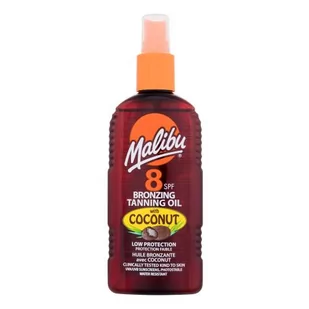 Malibu Bronzing Tanning Oil Coconut SPF8 preparat do opalania ciała 200 ml dla kobiet - Balsamy i kremy do opalania - miniaturka - grafika 1