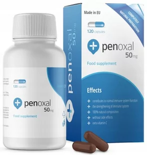 Biocol pharma PENOXAL 50 mg - 120 kapsułek - Witaminy i minerały - miniaturka - grafika 1