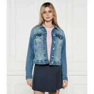 Kurtki damskie - Tommy Jeans Jeansowa kurtka Slim Fit - miniaturka - grafika 1