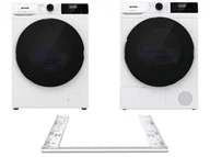 Zestawy AGD - Gorenje WNHAI84APS/PL + DHNA82/PL + Łącznik do pralki z suszarką SKHNE80W/PL - miniaturka - grafika 1