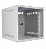 Szafy rack - Szafa ExtraLink LITE 6U 10" 280X310 WALL-MOUNTED RACKMOUNT CABINET GRAY EX.28877 - miniaturka - grafika 1